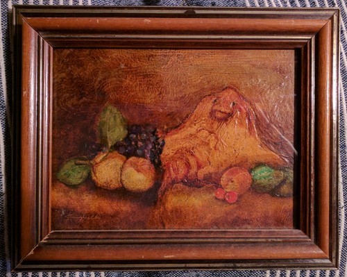 Vintage quadro dipinto - vintage,