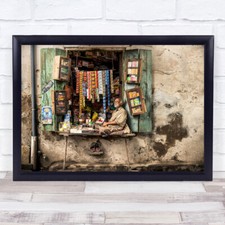 Negozio venditore finestra