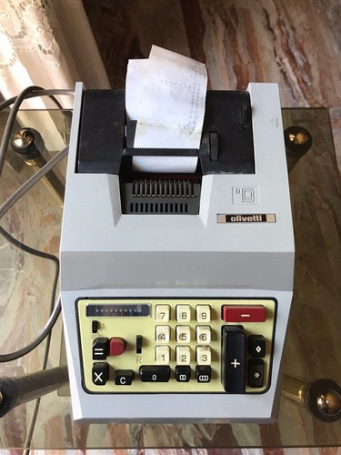 Calcolatrice olivetti vintage - calcolatrice,