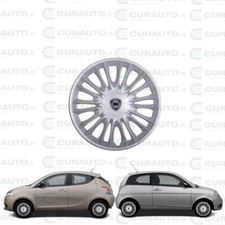 COPRICERCHIO - COPPA RUOTA LANCIA YPSILON Y (843) ARGENTO - D15" NUOVO