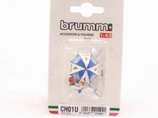 Gilles Villeneuve 1982 figure + Umbrella for Ferrari 126 C2 Bru 1:43 BRUMM CH01U