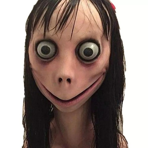 Maschera momo halloween - maschera,