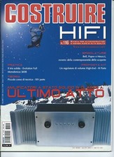 Rivista costruire hifi 116 - costruire, n.