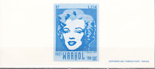 W FRANCIA 2950 PGR ANDY WARHOL DIPINTO MARYLIN MONROE INCISIONE POSTALE