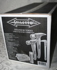 Stiletto Titanium Tools 5 pezzi hickory set combinato telaio martello estrattore CB514H