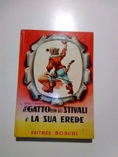 Libro vintage il gatto con gli