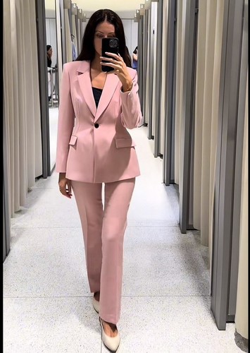 Zara nuovo blazer donna rosa - nuovo,