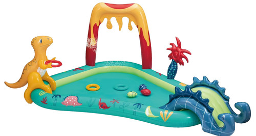 Bluescape dino play - dino, center