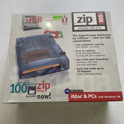 Iomega zip 100 portable usb - 100,
