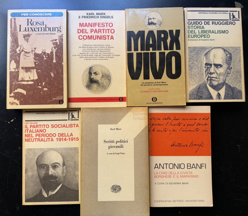 Lotto libri marxismo