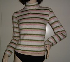 MAGLIONE MAGLIA DONNA DOLCEVITA PELOUCHE PELO S-M LEGGI LE MISURE