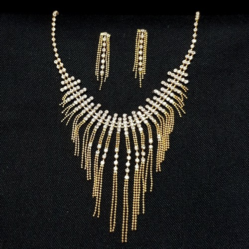 Set gioielli oro collier kette - set,