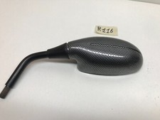 SPECCHIETTO  RETROVISORE COLORE CARBONIO   SINISTRO   PER SCOOTER  E MOTO