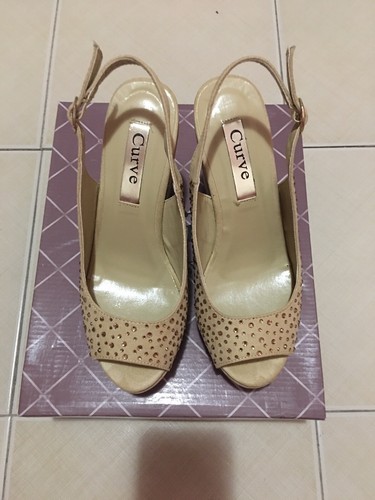 Zeppe scamosciate beige 37 - scamosciate,