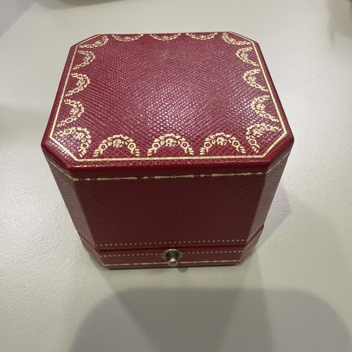 Cartier vintage ring box - vintage,