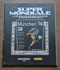 Album Figurine Mondiali World Cup Gazzetta ristampa Panini SuperMondiale 1974