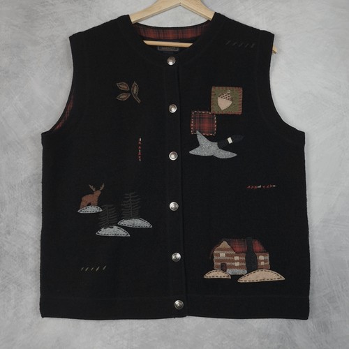 Woolrich gilet donna nero - woolrich,