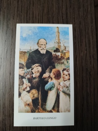 San bartolo longo - holy, card