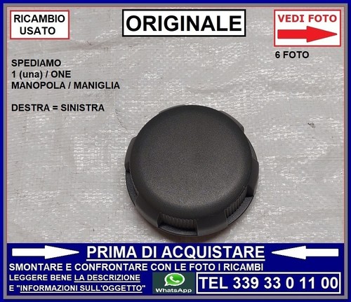 Maniglia manopola regolazione - maniglia,