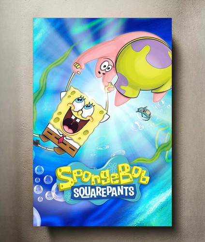 Insegna poster spongebob - poster,