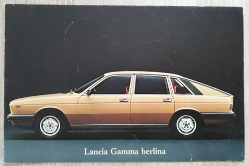 Brochure lancia gamma - brochure,