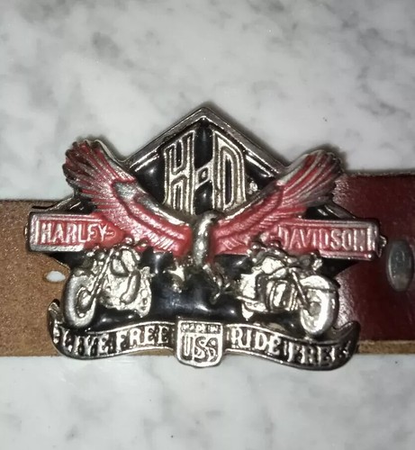 Harley davidson cintura fibbia - harley,
