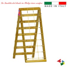 SAVINOUTDOOR Sartia in legno Arrampicata per Bambini Giochi da esterno Esercizi