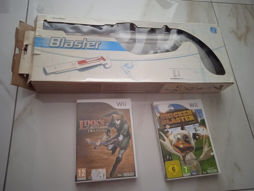 Wii fucile chicken blaster - wii, +