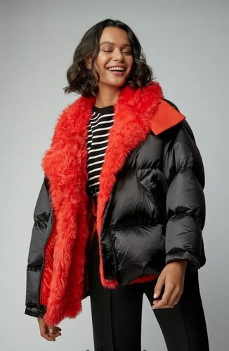 Piumino yves salomon oversize - piumino,