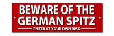 ATTENZIONE ALLO SPITZ TEDESCO