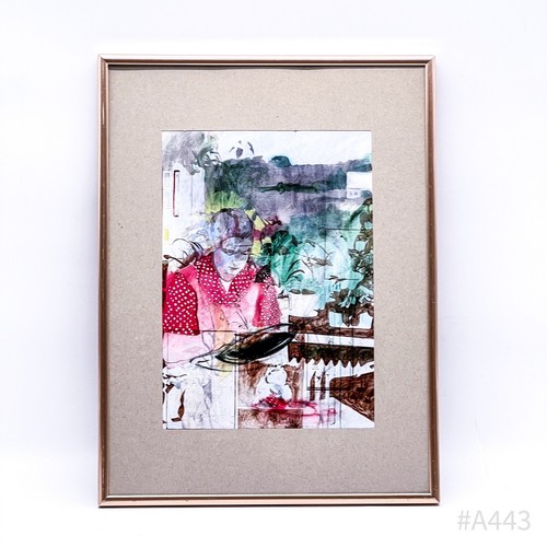 Vintage cornice con - vintage, stampa