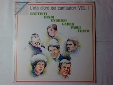 LP L'ETA' D'ORO DEI CANTAUTORI