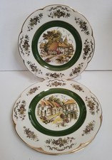 Set 3 Piatti Ascot Servizio Piatti Legno e Figli Inghilterra Alpino Bianco Ironstone