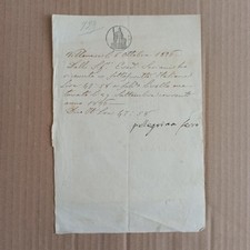 1876 Carta Bollata Da 5 C Atto