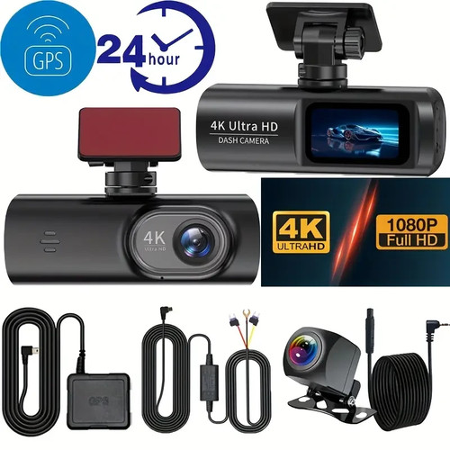 Dash cam telecamera auto - 4k,