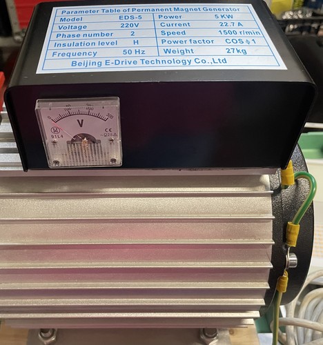 Generatore monofase magneti - generatore,