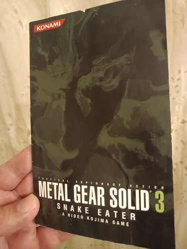 Konami metal gear solid - metal, 3