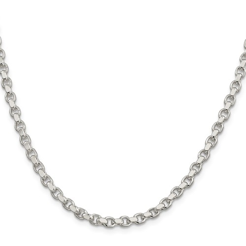 Collana catena rolo - catena, in