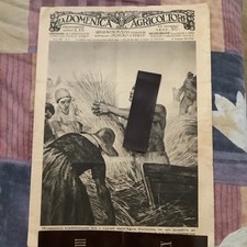 Mussolini Trebbiatore Agro