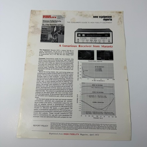 Amplificatore marantz 2270 - amplificatore,