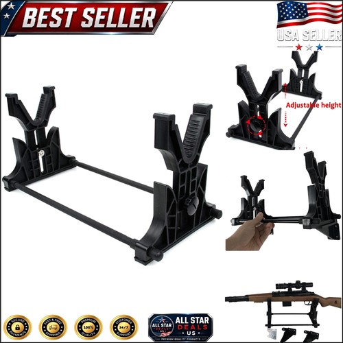 Elegante supporto fucile nero - fucile,