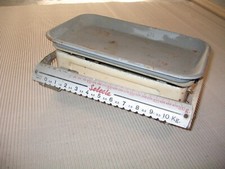 Bilancia vintage Selecta 10 kg con tara 500gr. Funzionante ma da restaurare