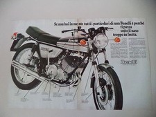 advertising Pubblicità 1975 MOTO BENELLI 250 2C