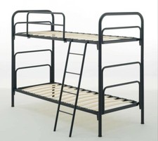 letto a castello in ferro con