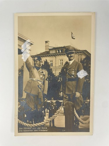 Cartolina rara mussolini - cartolina,