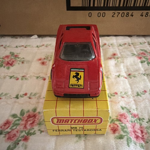 Matchbox ferrari testarossa - matchbox,