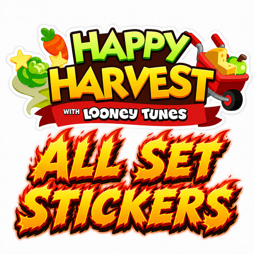 Album adesivi happy harvest - adesivi,