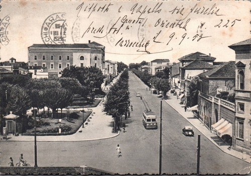 Ferrara viale cavour filobus - cavour,