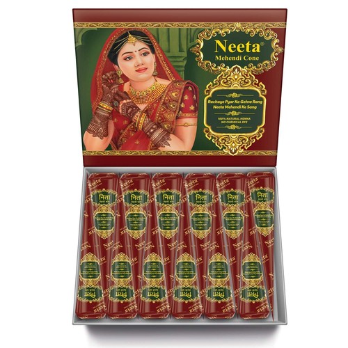 Coni all henné neeta marrone - all'henné,