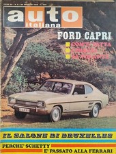 AUTO ITALIANA 5/1969 FORD